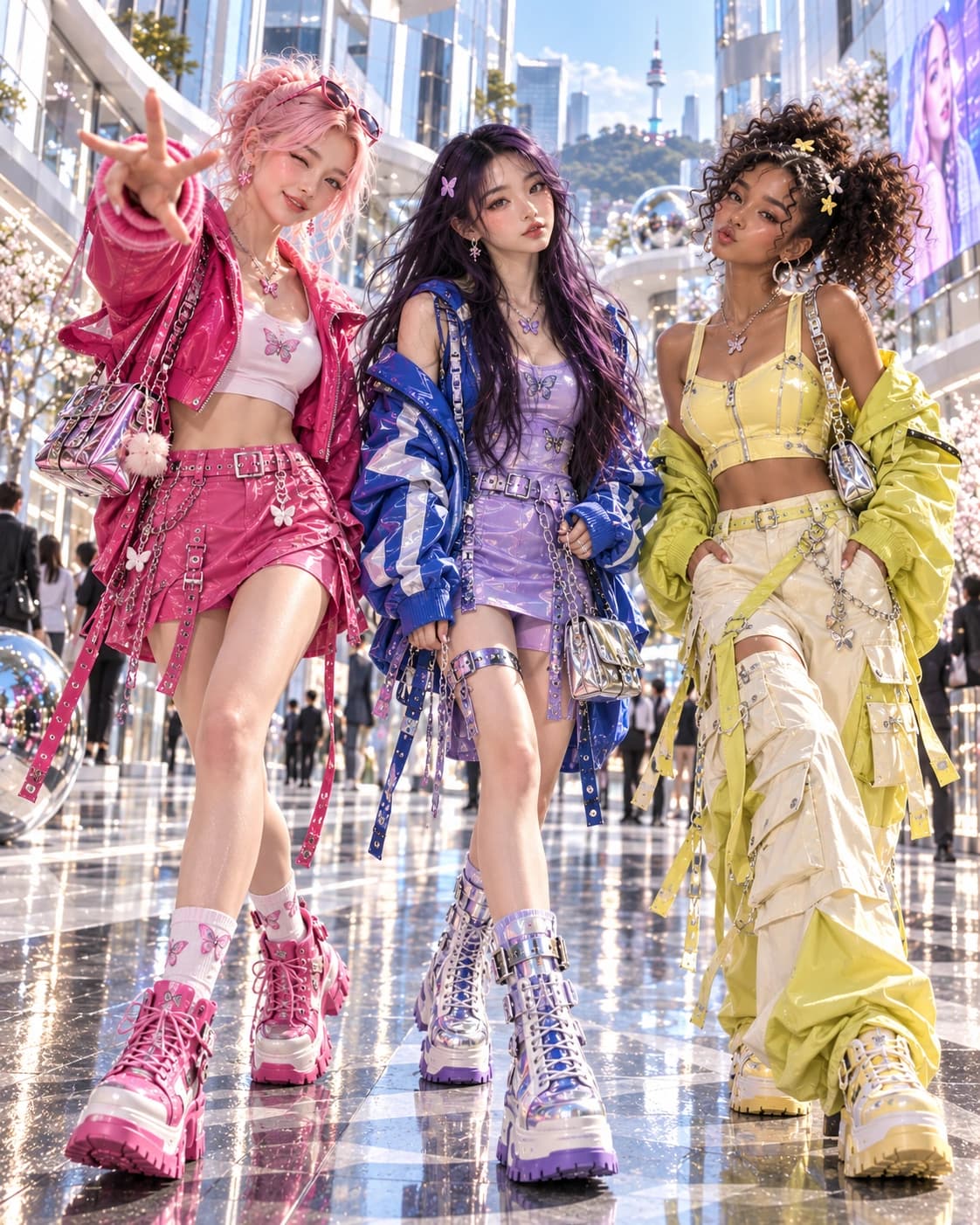 K-Beauty Model Look 2