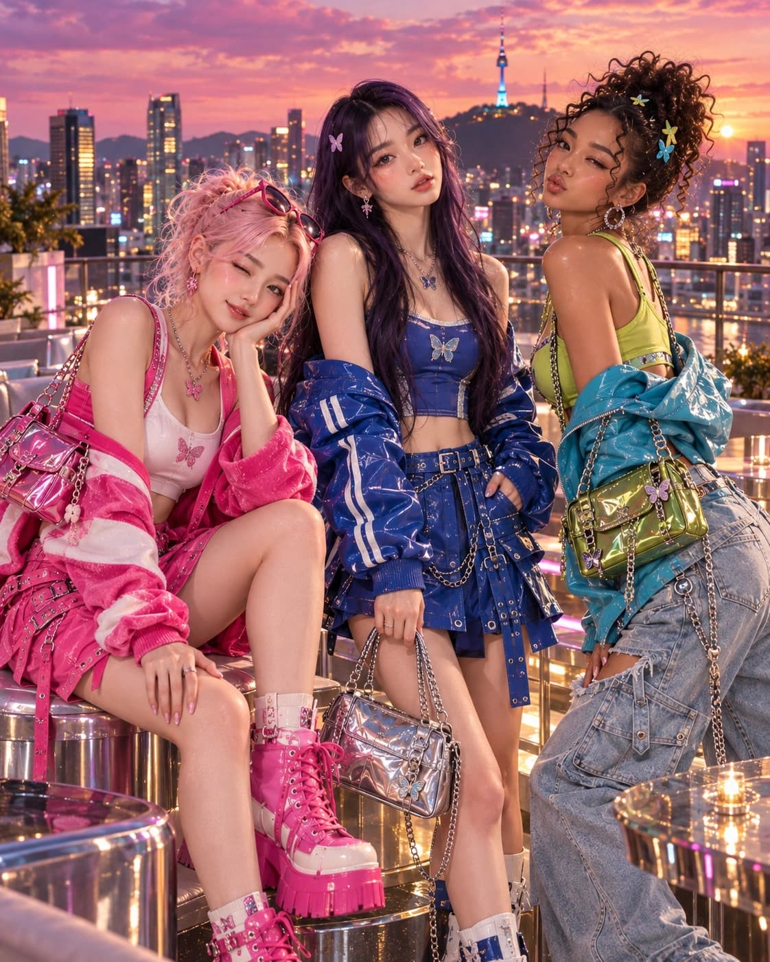 K-Beauty Model Look 3